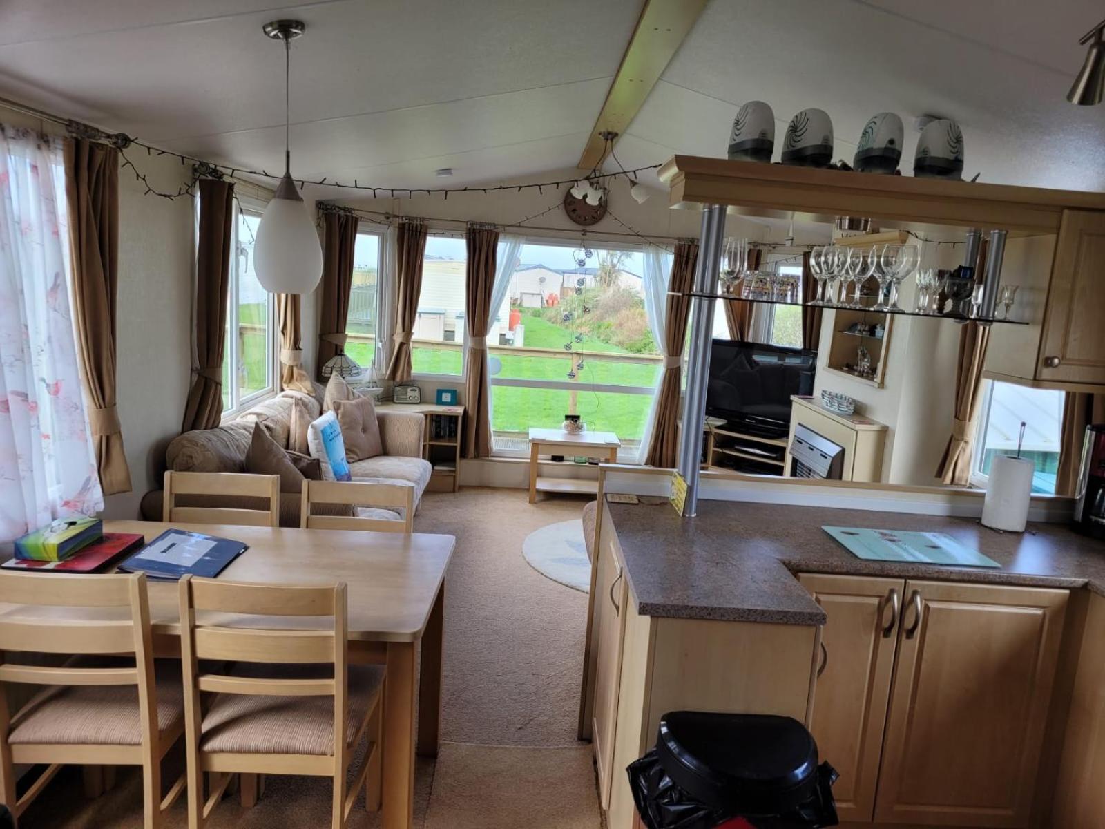 Cosy Caravan Sunbeach Llwyngwril Exterior foto